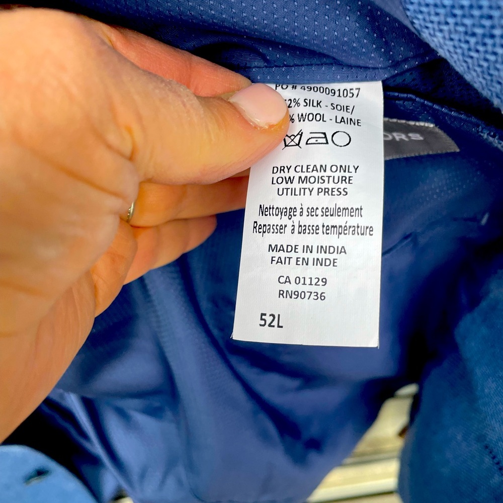Various high end men’s custom sports jackets